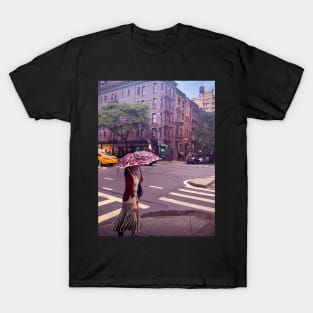 Upper West Side Girl Manhattan Street NYC T-Shirt